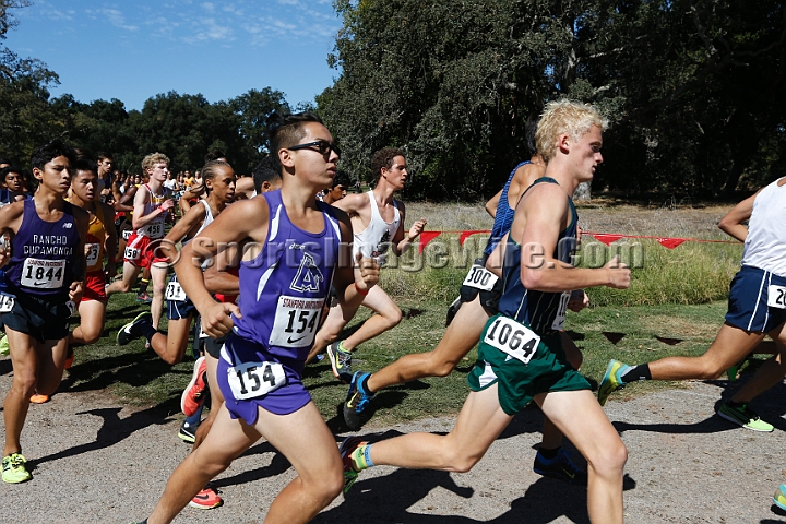2015SIxcHSSeeded-020.JPG - 2015 Stanford Cross Country Invitational, September 26, Stanford Golf Course, Stanford, California.